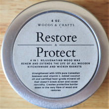 Load image into Gallery viewer, 4 in 1 Rejuvenating Wood Wax