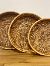 Load image into Gallery viewer, Rattan Serving Tray (individual)
