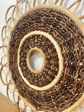 Load image into Gallery viewer, Rattan + Abaca Boho Wall Decor
