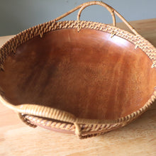 Load image into Gallery viewer, REYNA Wood Ifugao Wood Fruit / Serving Bowl
